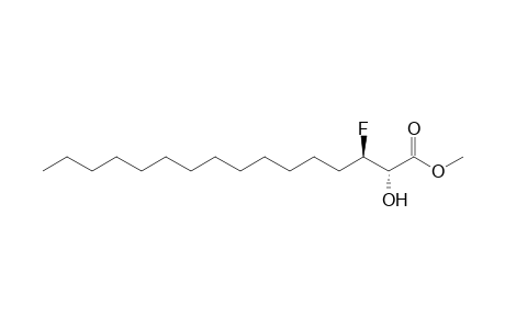 Methyl anti-3-Fluoro-2-hydroxyhexadecanoate