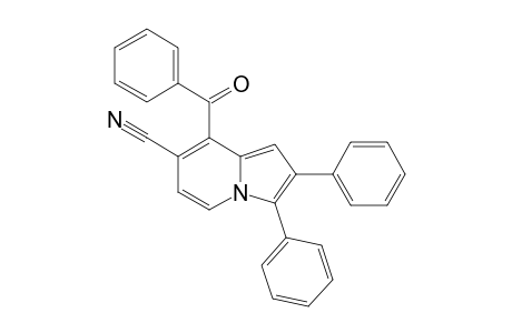 8-Benzoyl-2,3-diphenyl-7-indolizinecarbonitrile