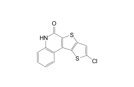 Thieno[2',3':4,5]thieno[2,3-c]quinolin-6(5H)-one, 9-chloro-