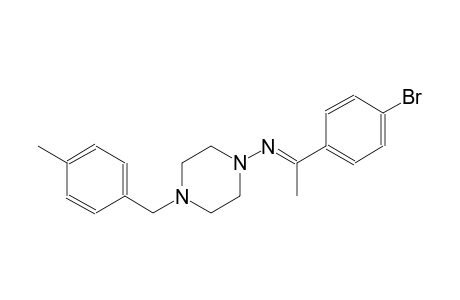 1-piperazinamine, N-[(E)-1-(4-bromophenyl)ethylidene]-4-[(4-methylphenyl)methyl]-
