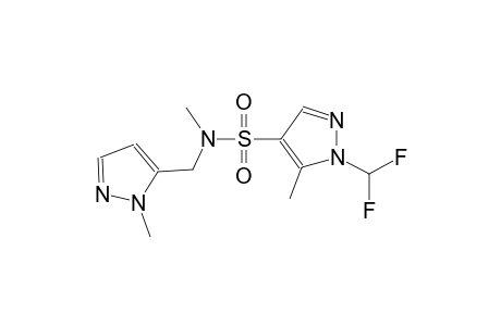 1H-pyrazole-4-sulfonamide, 1-(difluoromethyl)-N,5-dimethyl-N-[(1-methyl-1H-pyrazol-5-yl)methyl]-