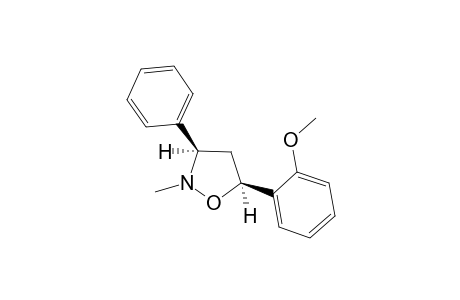 (3RS,5SR)-2-Methyl-3-phenyl-5-(2-methoxy)phenylisoxazolidine