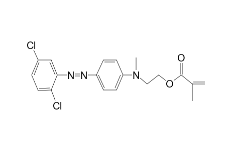 Methacrylic acid, n-methyl-n-(4-(2,5-dichlorophenyl)azophenyl)-2-aminoethyl ester