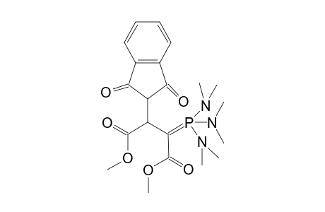 2-(Indane-1,3-dione-2-yl-2-yilide)-(tris(dimethylamino)phosphoranylidene)-butanedioate