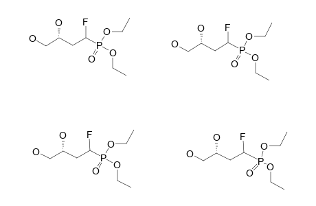 DIETHYL-[1-FLUORO-3-(R)-4-DIHYDROXYBUTYL]-PHOSPHONATE