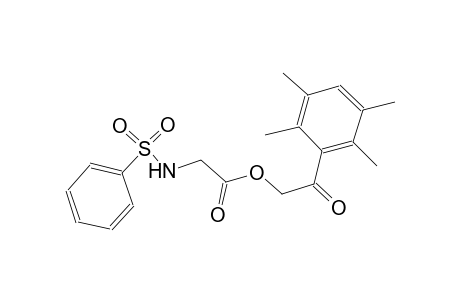 acetic acid, [(phenylsulfonyl)amino]-, 2-oxo-2-(2,3,5,6-tetramethylphenyl)ethyl ester