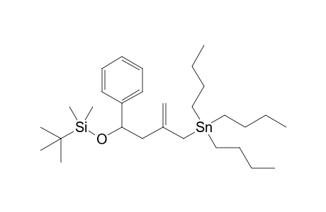 4-tert-Butyldimethylsilyloxy-2-methylene-4-phenylbut-1-yl(-tributyl)stannane