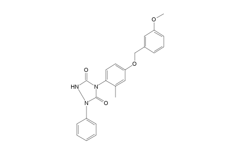 N-{4-[(m-METHOXYBENZYL)OXY]-o-TOLYL}-2-PHENYLBICARBAMIMIDE