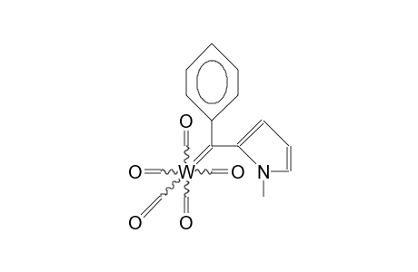 Pentacarbonyl((1-methyl-2-pyrrolyl)phenylcarbene) tungsten(0)