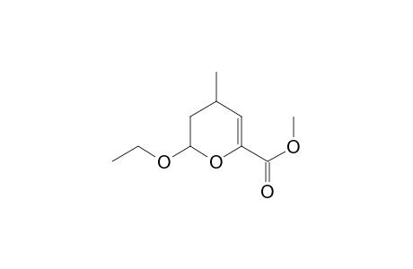 Methyl 2-Ethoxy-3,4-dihydro-4-methyl-2H-pyran-6-carboxylate