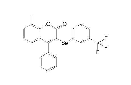 Methyl-4-phenyl-3-(3-(trifluoromethyl)phenylselanyl)-2Hchromen-2-one