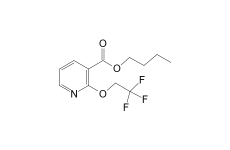 Pyridine-3-carboxylic acid, 2-(2,2,2-trifluoroethoxy)-, butyl ester