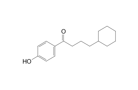4-cyclohexyl-4'-hydroxybutyrophenone