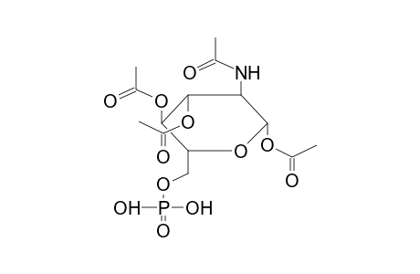 1,3,4-TRI-O-ACETYL-6-O-PHOSPHONO-2-ACETAMIDO-2-DEOXY-BETA-D-GLUCOPYRANOSE