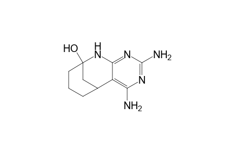 2,4-Diamino-9-hydroxy-5,6,7,8,9,10-hexahydro-5,9-methanopyrimido[4,5-b]azocine