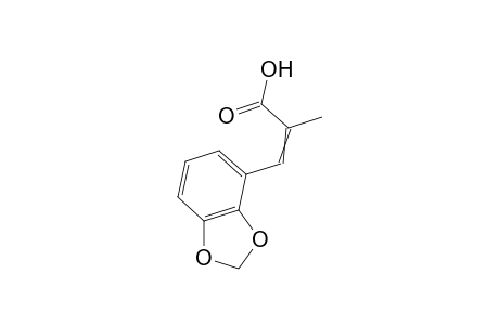 4-(2-Hydroxycarbonyl-1-propenyl)-1,3-benzodioxole