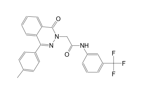 2-(4-(4-methylphenyl)-1-oxo-2(1H)-phthalazinyl)-N-[3-(trifluoromethyl)phenyl]acetamide