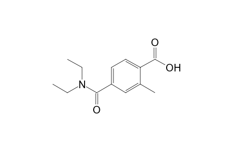 4-(diethylcarbamoyl)-2-methyl-benzoic acid