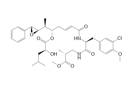 Crytophycin E methyl ester
