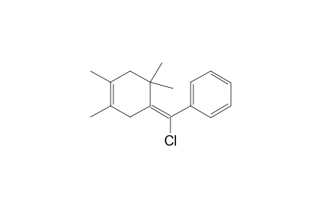4-[(E)-alpha-Chlorobenzyliden]-1,2,5,5-tetramethyl-1-cyclohexene