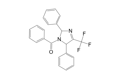 N(1)-BENZOYL-2,5-DIPHENYL-4-TRIFLUOROMETHYL-DELTA(3)-IMIDAZOLINE