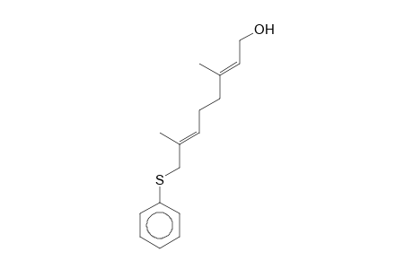 3,7-Dimethyl-8-(phenylthio)octa-2,6-dien-1-ol