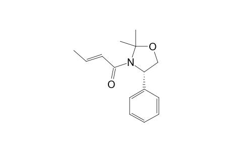 (R)-3-CROTONOYL-2,2-DIMETHYL-4-PHENYLOXAZOLIDINE