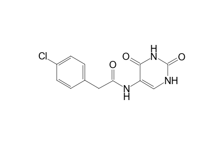 2-(4-Chlorophenyl)-N-(2,4-dioxo-1,2,3,4-tetrahydro-5-pyrimidinyl)acetamide