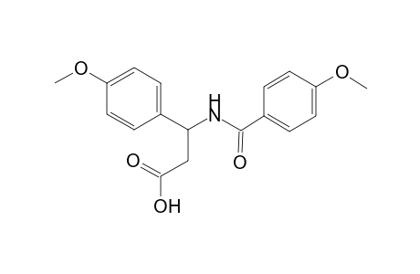 3-(4-Methoxyphenyl)-3-(p-anisoylamino)propionic acid