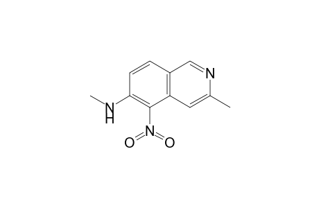 6-(Methylamino)-3-methyl-5-nitroisoquinoline