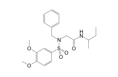 2-{benzyl[(3,4-dimethoxyphenyl)sulfonyl]amino}-N-(sec-butyl)acetamide