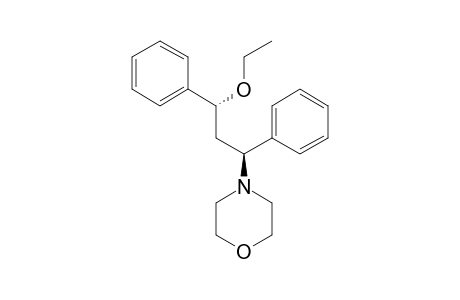 (R*,R*)-1-ETHOXY-1,3-DIPHENYL-3-(MORPHOLIN-4-YL)-PROPANE