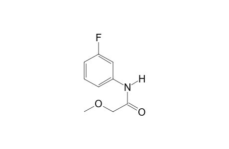 N-(3-Fluorophenyl)-2-methoxyacetamide