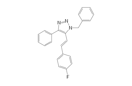 (E)-1-Benzyl-4-phenyl-5-p-fluorostyryl-1,2,3-triazole