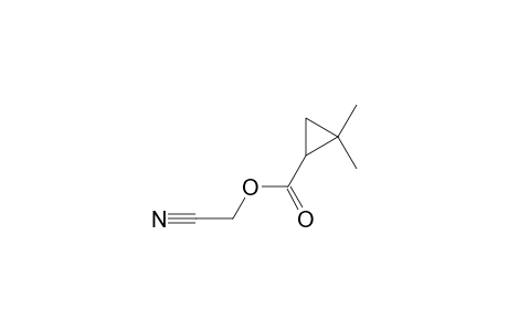 2,2-Dimethyl-1-cyclopropanecarboxylic acid cyanomethyl ester