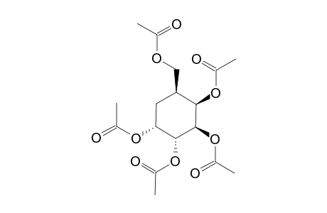 Acetic acid (1R,2R,3R,5S,6R)-2,3,6-triacetoxy-5-acetoxymethyl-cyclohexyl ester