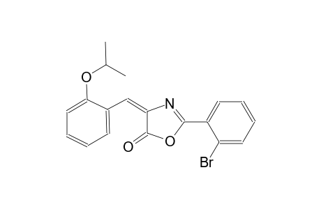 (4E)-2-(2-bromophenyl)-4-(2-isopropoxybenzylidene)-1,3-oxazol-5(4H)-one