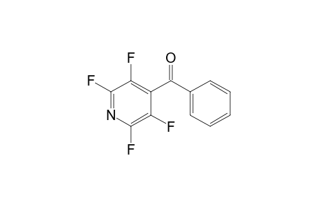 Phenyl(2,3,5,6-tetrafluoropyridin-4-yl)methanone