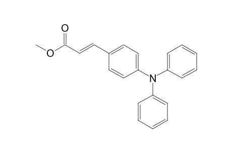 2-Propenoic acid, 3-[4-(diphenylamino)phenyl]-, methyl ester