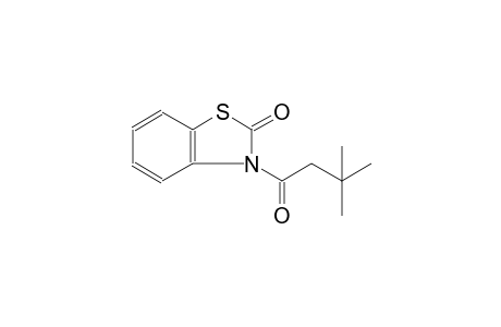 1,3-Benzothiazol-2(3H)-one, 3-(3,3-dimethyl-1-oxobutyl)-