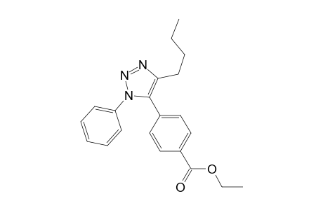 Ethyl 4-(4-butyl-1-phenyl-1H-1,2,3-triazol-5-yl)benzoate