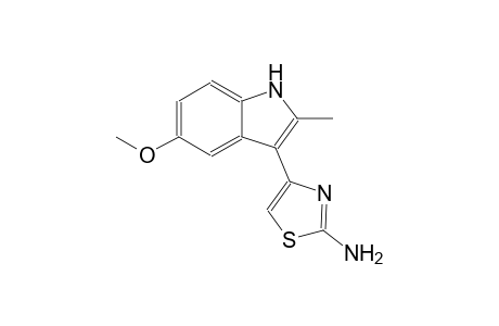 4-(5-methoxy-2-methyl-1H-indol-3-yl)-1,3-thiazol-2-amine