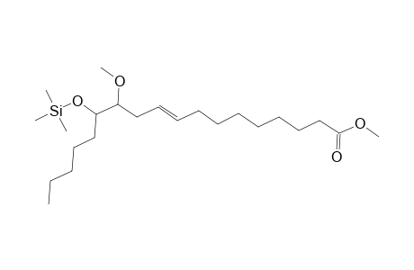 9-Octadecenoic acid, 12-methoxy-13-[(trimethylsilyl)oxy]-, methyl ester