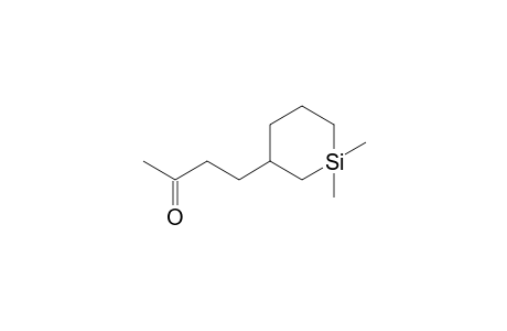 4-(1,1-dimethyl-3-silinanyl)-2-butanone