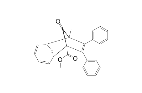 2-Methoxycarbonyl-5-methyl-3,4-diphenyltricyclo[4.4.1.1(2,5)]dodeca-3,7,9-trien-12-one