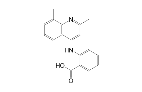 2-[(2,8-dimethyl-4-quinolinyl)amino]benzoic acid