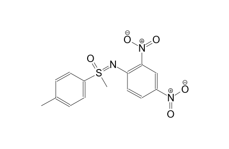 1-{[methyl(4-methylphenyl)oxido-lambda~4~-sulfanylidene]amino}-2,4-dinitrobenzene