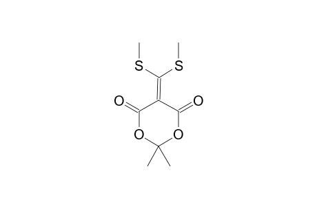 5-(DI-METHYLTHIO-METHYLENE)-2,2-DIMETHYL-4,6-DIOXO-1,3-DIOXANE