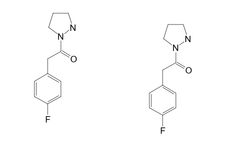 1-[(4-FLUOROPHENYL)-ACETYL]-PYRAZOLIDINE
