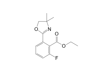 Ethyl 2-(4,4-dimethyl-4,5-dihydrooxazol-2-yl)-6-fluorobenzoate